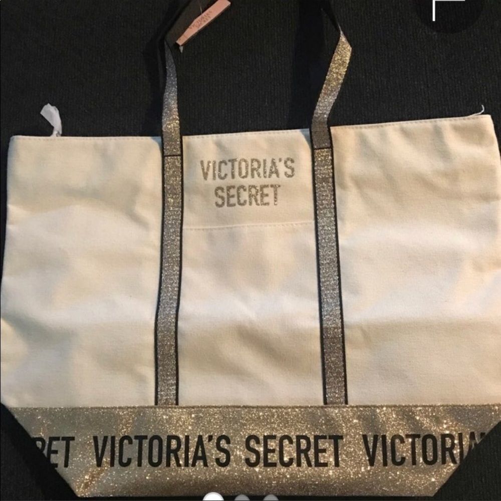 VICTORIA’S Secret Canvas Tote/ Travel Bag - Picture 3 of 3